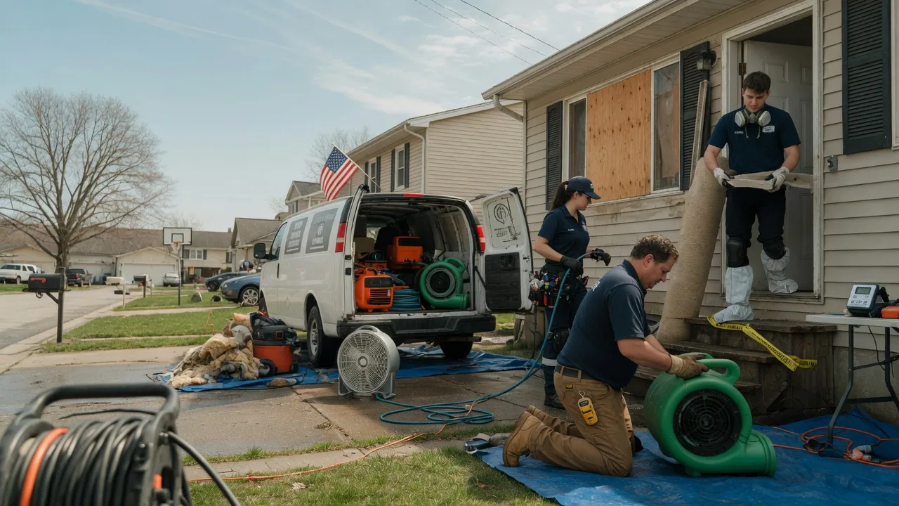 Water Damage Restoration in Lawrence, MI near me